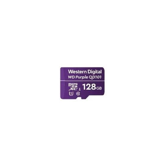 Carte Micro SDXC WD Purple 128GB -40/+85°C