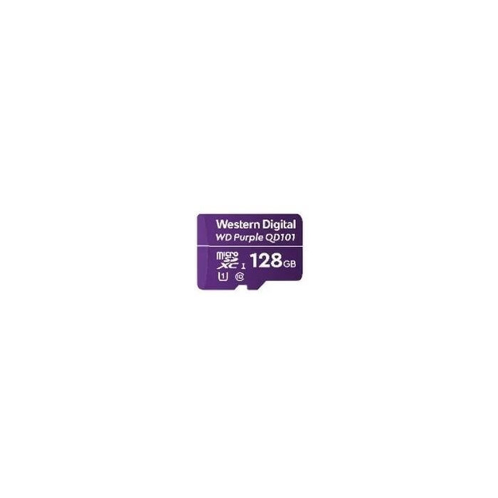 Carte Micro SDXC WD Purple 128GB -40/+85°C