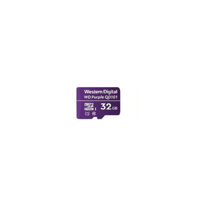 Carte Micro SDXC WD Purple 32GB -40/+85°C
