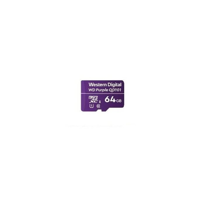 Carte Micro SDXC WD Purple 64GB -40/+85°C