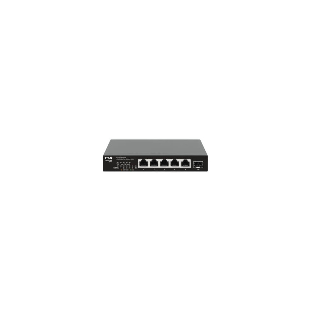 Switch 5 ports 2,5G non managé PoE+ (70W) + 1 SFP+