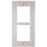 2N IP Verso cadre encastré 2 modules gris