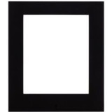 2N Cadre d'installation saillie, 1 module noir