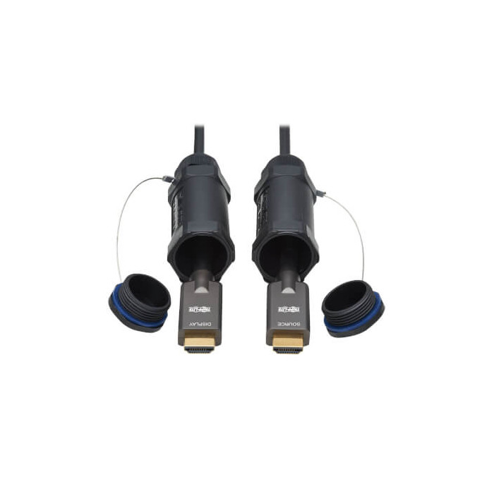 Câble vidéo HDMI 4K/60Hz M/M (FO) IP68 actif 50m