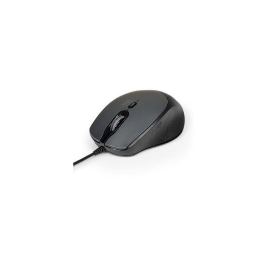 Souris filaire Office Silent Pro noir USB A&C