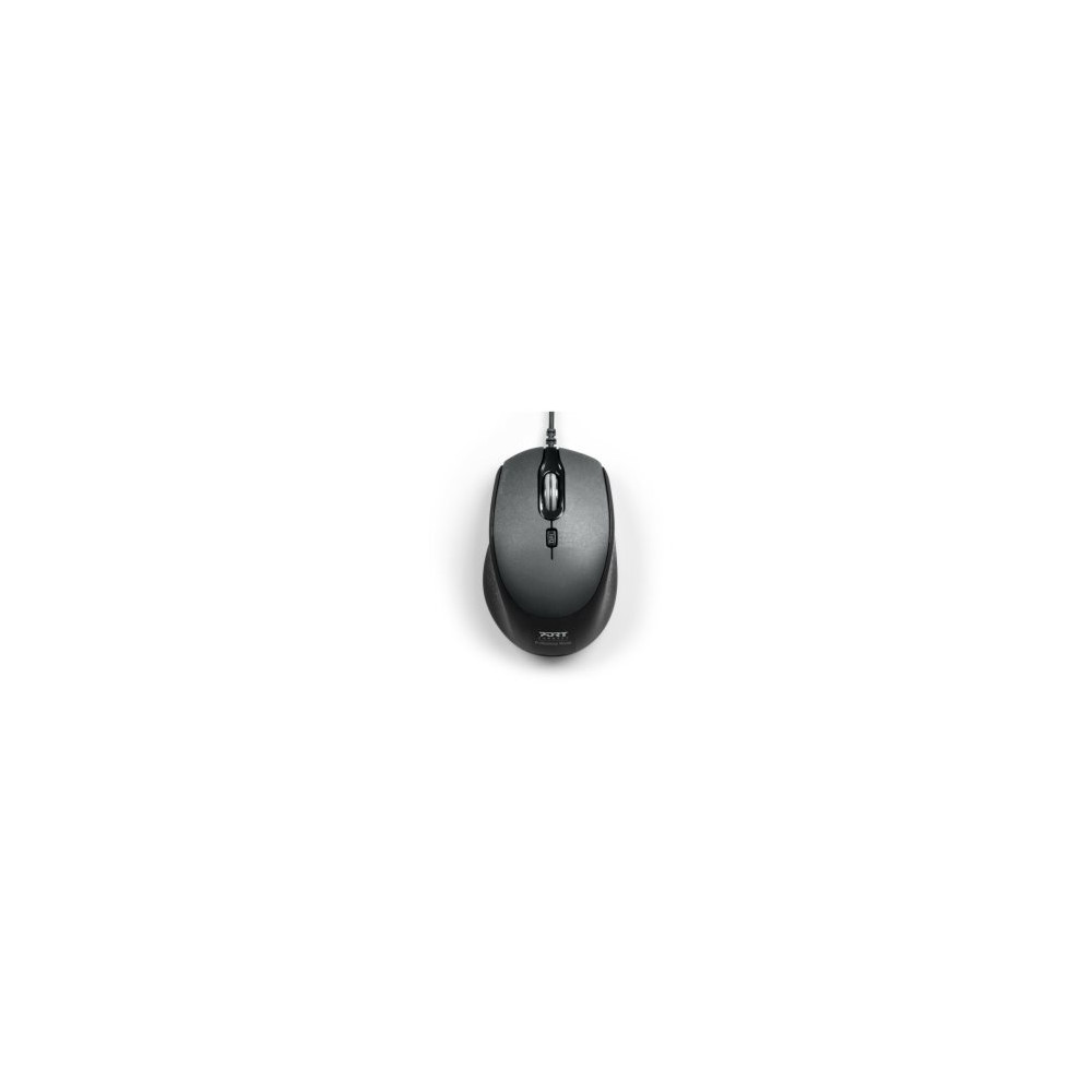 Souris filaire Office Silent Pro noir USB A&C bulk