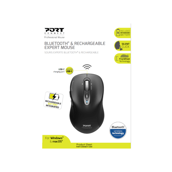 Souris Bluetooth Pro rechargeable FreeWheel bulk