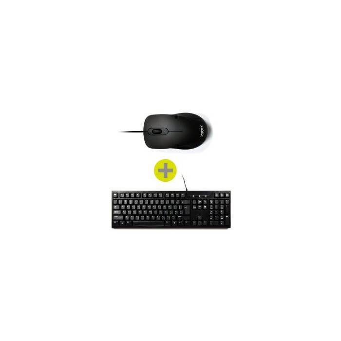 Pack clavier + souris filaire USB Budget