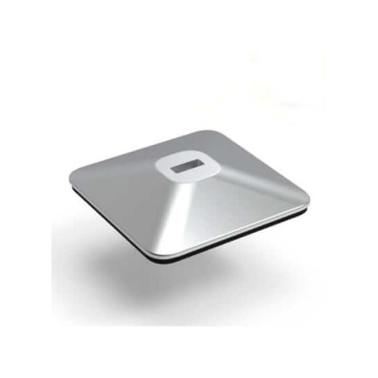 Point d'ancrage adhésif en aluminium 40x40x6mm