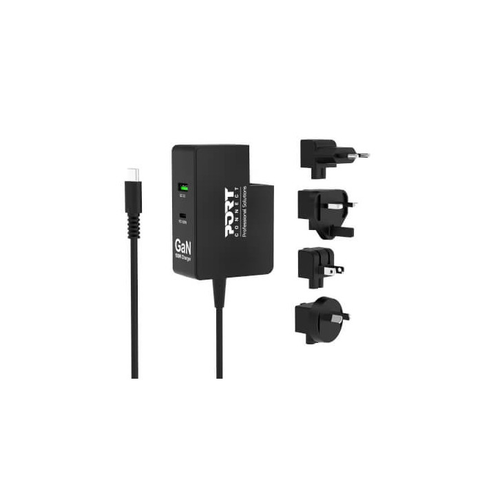 Alim USB GaN 1 USB A + 2 USB C 100W vers. Travel