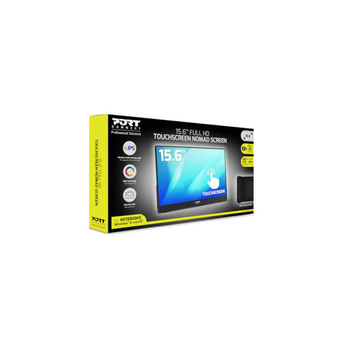 Moniteur portable tactile 15,6" Full HD HDMI USB-C