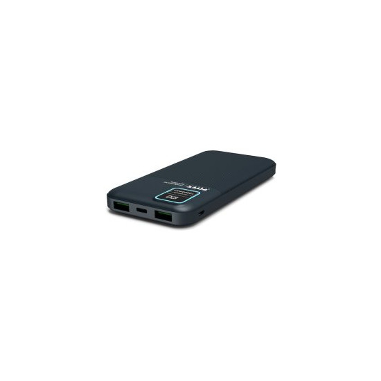 Powerbank 10,000mAh écran LCD 2 USB A & 1 USB C