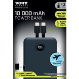Powerbank 10,000mAh 2 câbles USB C intégrés