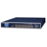 Switch 19" L3 24 ports Giga PoE bt + 2combo 10Giga