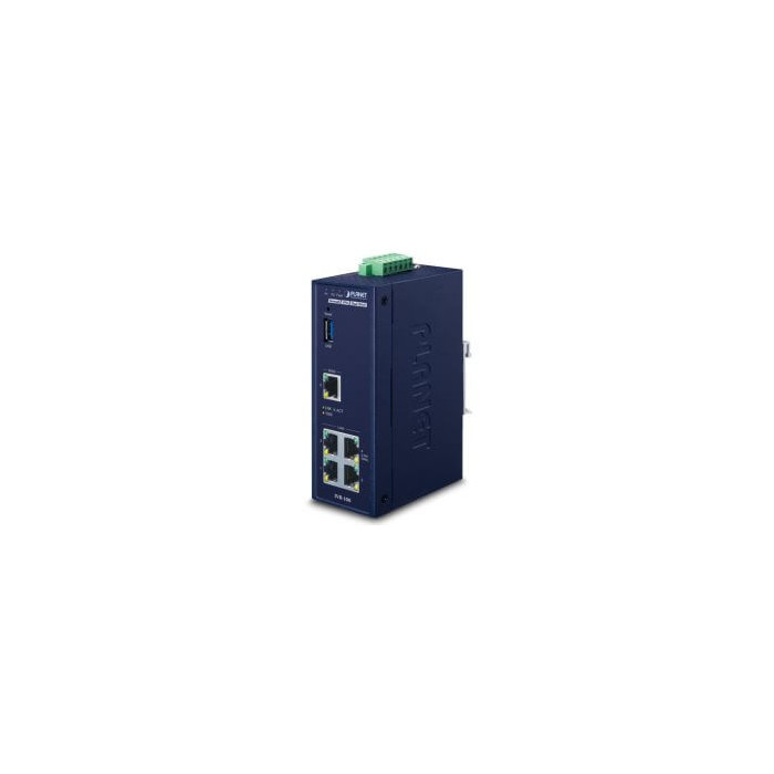 Routeur industriel 1Wan 4Lan SPI firewall -40/75°