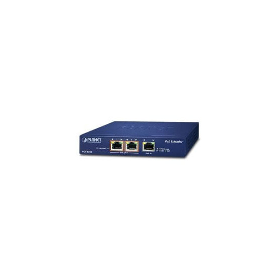 Extendeur PoE 802.3 at vers 2x PoE 803.3 af/at