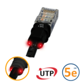 Cordon réseau RJ45 Patchsee Cat 5e UTP 1.2m