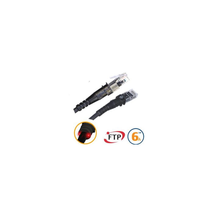 Cordon réseau RJ45 ThinPATCH Cat 6a U/FTP 2,4m