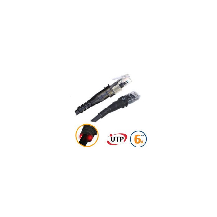 Cordon réseau RJ45 ThinPATCH Cat 6a U/UTP 3,1m