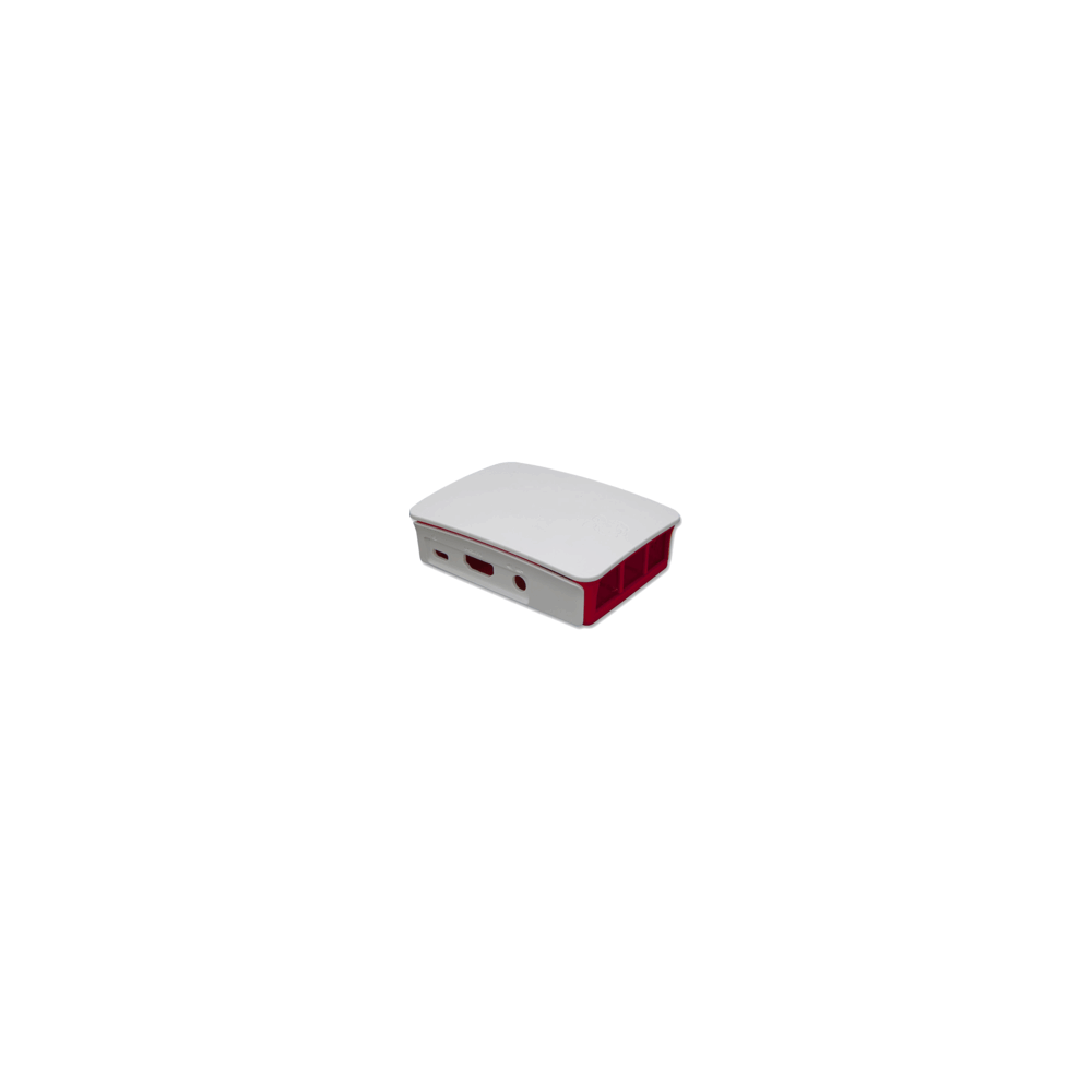 Boitier Blanc/rouge pour Raspberry PI 3 B