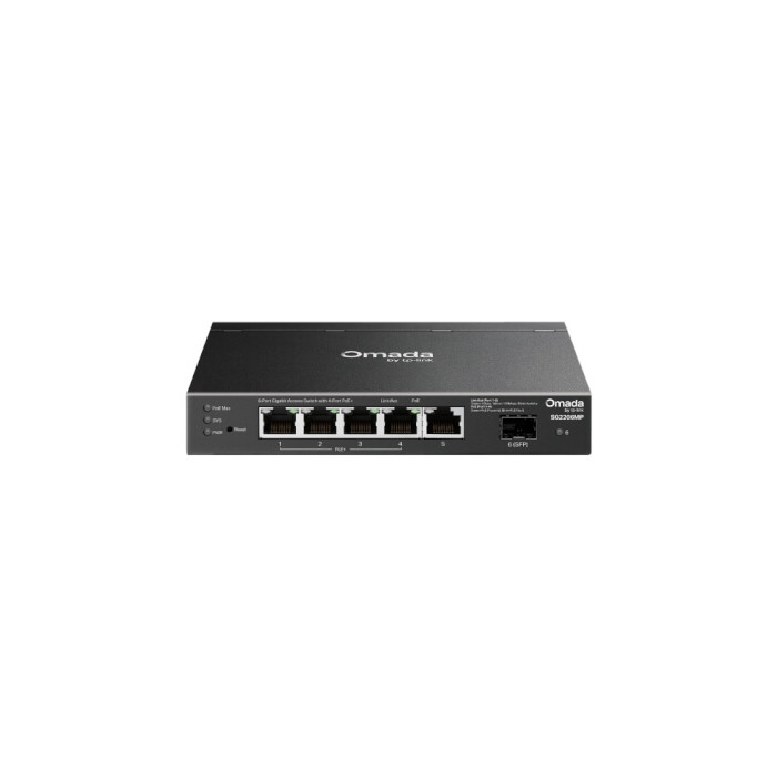 Switch Omada 5 ports Gig dont 4 PoE+ (63W) + 1SFP