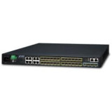 Switch 19" L3 16 ports SFP/ 8 ports combo/ 4xSFP+