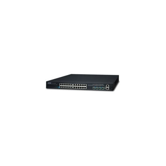Switch 19" L3 24 ports Giga 4xSFP+