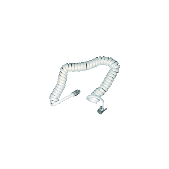 Handset wire WHITE D7xx