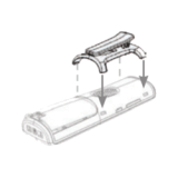 Clip ceinture Snom M65