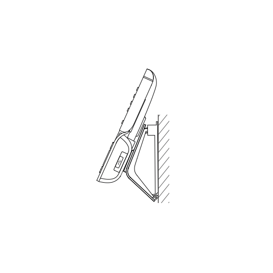 Support mural pour D86x