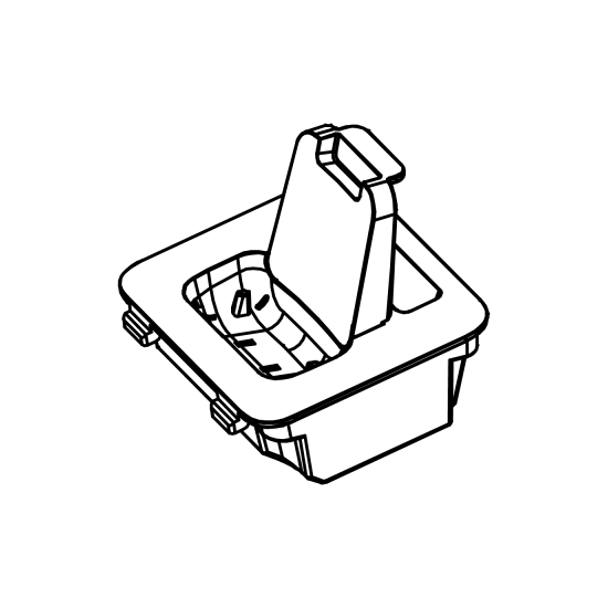 Pack de 6 embases MC M80, M90 pour MC10