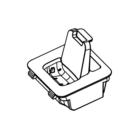 Pack de 6 embases MC M30, M70 pour MC10