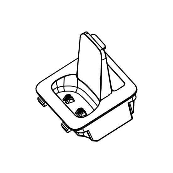 Pack de 6 embases MC M55 pour MC10