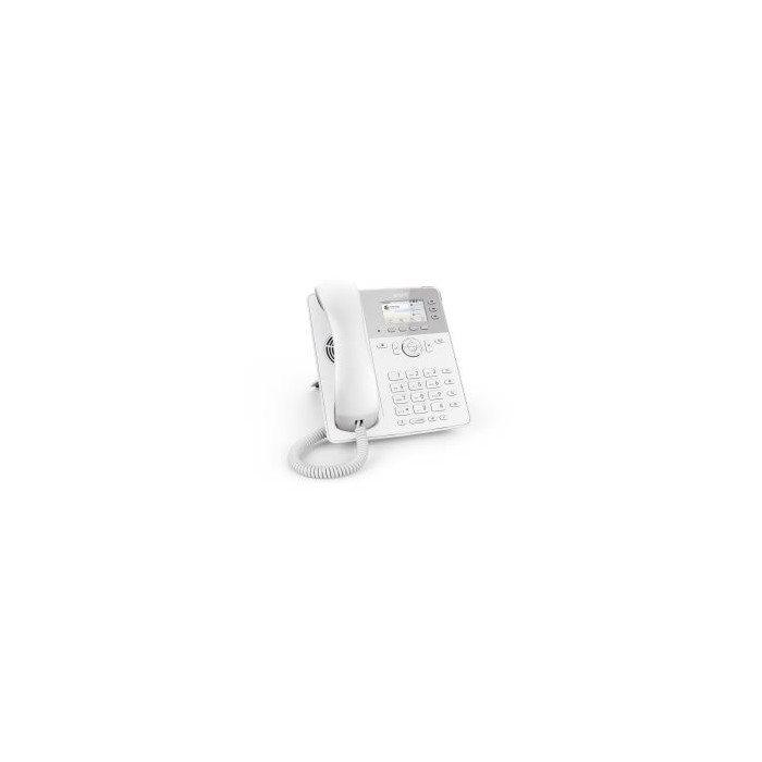 Téléphone SIP Snom D717 4 comptes Giga USB blanc