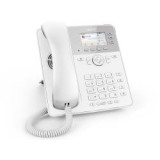Téléphone SIP Snom D717 4 comptes Giga USB blanc