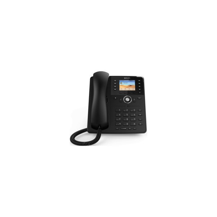 Téléphone SIP D735 personnalisé noir