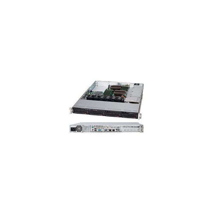 Chassis supermicro CSE-815TQ-563UB