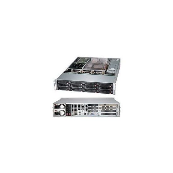 Chassis supermicro CSE-826BA-R1K28WB
