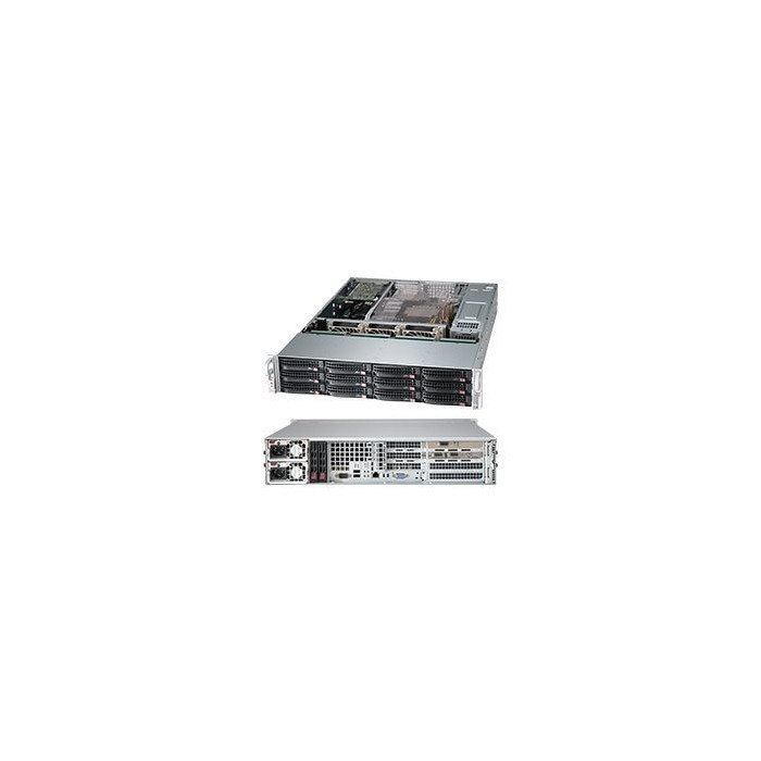 Chassis supermicro CSE-826BA-R1K28WB
