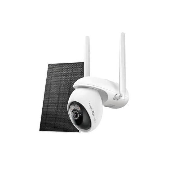 Kit de caméra de sécurité Pan/Tilt WiFi/4G solaire