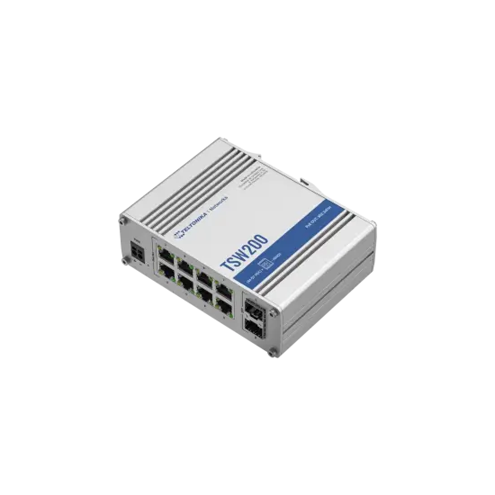 Switch indus 8 ports Giga PoE + 2 SFP 240W IP30