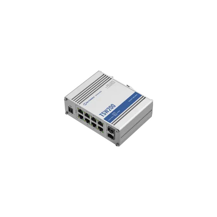 Switch indus 8 ports Giga PoE + 2 SFP 240W IP30