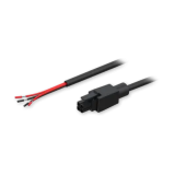 Power cable with 4-way open wire