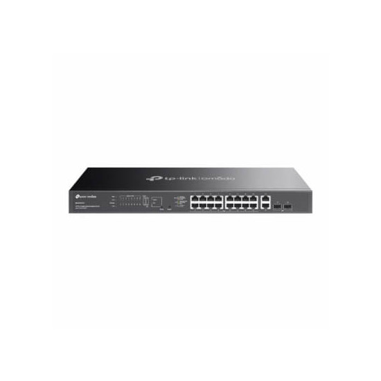 Switch Omada 16 ports Gig POE+ 250W + 2 SFP + 2 RJ