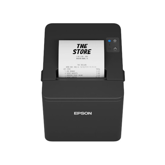 Imprimante tickets de caisse TMT20 IV noire USB