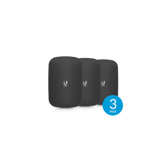 Pack de 3 caches pour U6 Extender black