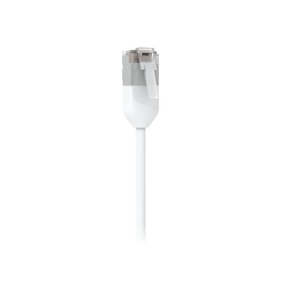 Cordon RJ45 outdoor 15m Cat 6A blanc