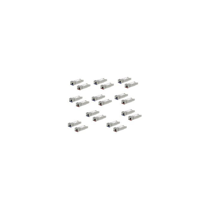 Pack de 20 modules SFP+ 10Giga SM WDM 10km 1x LC
