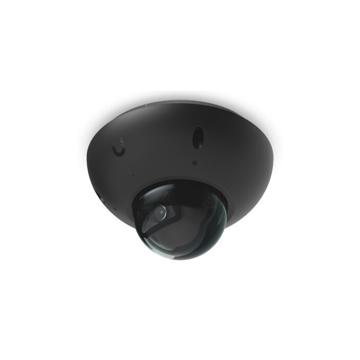 Caméra G6 Dome 4K IR 30m IP66/IK10 avec IA noire