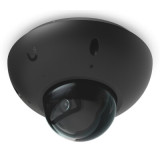 Caméra G6 Dome 4K IR 30m IP66/IK10 avec IA noire